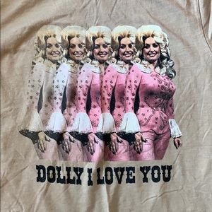 Dolly Parton I love you tee